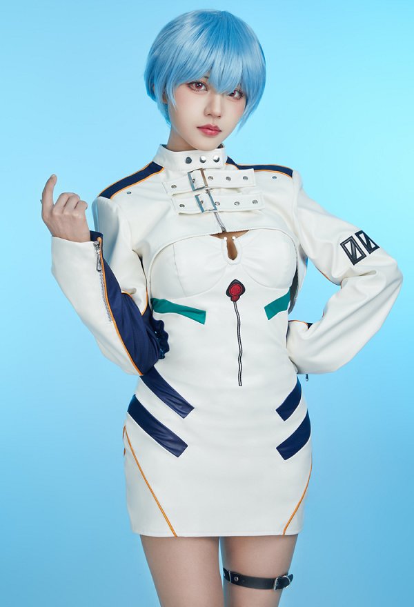Disfraz de Cosplay Vestido y Abrigo de Derivado Diario con Delantal a Juego