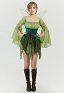 Costume d'Halloween Robe de style Halloween Robe d'elfe magique avec ailes