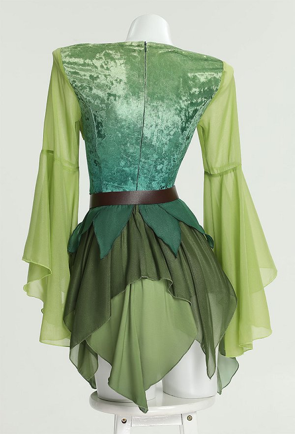 Halloween Style Dress Magic Elf Kleid und Gürtel mit Flügeln Halloween Style Dress Magic Elf Kleid und Gürtel mit Flügeln