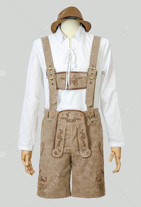  Munich Oktoberfest Ensemble Hommes costume événementiel