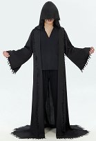 Costume d'Halloween Cape noir de La Mort déguisement pour des parties Costume d'Halloween Cape noir de La Mort déguisement pour des parties