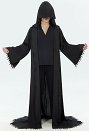 Costume d'Halloween Cape noir de La Mort déguisement pour des parties