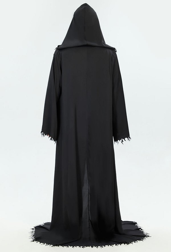 Costume d'Halloween Cape noir de La Mort déguisement pour des parties