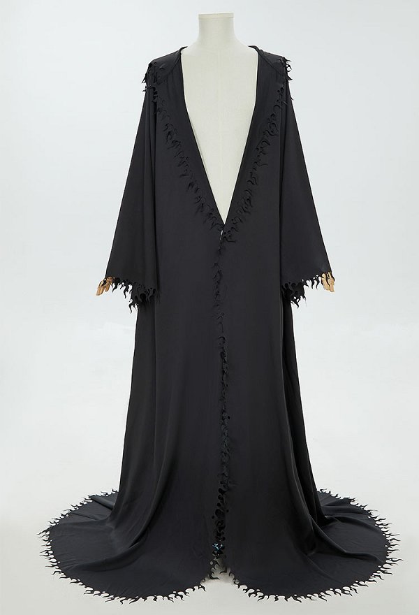 Costume d'Halloween Cape noir de La Mort déguisement pour des parties
