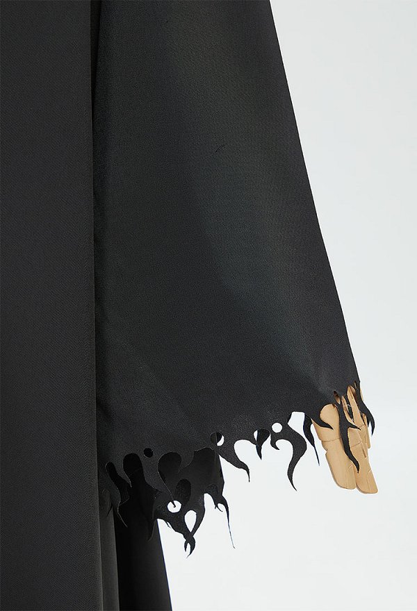 Costume d'Halloween Cape noir de La Mort déguisement pour des parties