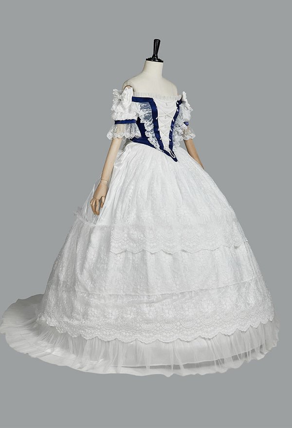 Renaissance Mittelalter Sisi Prinzessin Kleid Viktorianisches Ballkleid 18. Jahrhundert Kleid