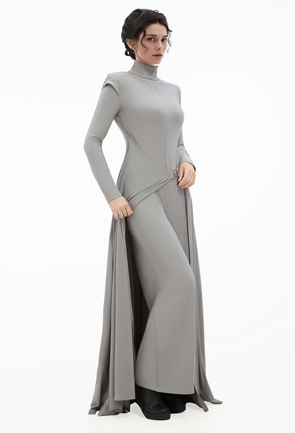 Dune: Prophecy Cosplay Costume Medieval Wasteland Punk Style Bodysuit Renaissance Retro Jumpsuit