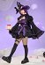 Anime Poupée Dérivé Halloween Sorcière Costume Ensemble Gothique Lolita Robe avec Cape and Chapeau