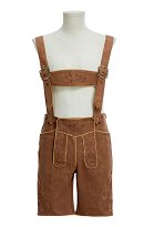 Oktoberfest Costume Salopette vintage pour hommes Marron Pantalon brodé avec bretelles Oktoberfest Costume Salopette vintage pour hommes Marron Pantalon brodé avec bretelles