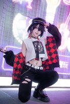 Ikezaki Misa Shinoshima Raise Cosplay Costume Vest and Jacket with Pants and Hat Ikezaki Misa Shinoshima Raise Cosplay Costume Vest and Jacket with Pants and Hat