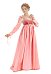 Renaissance-style The Borgias Cosplay Costume Vintage Pink Dress with Lining
