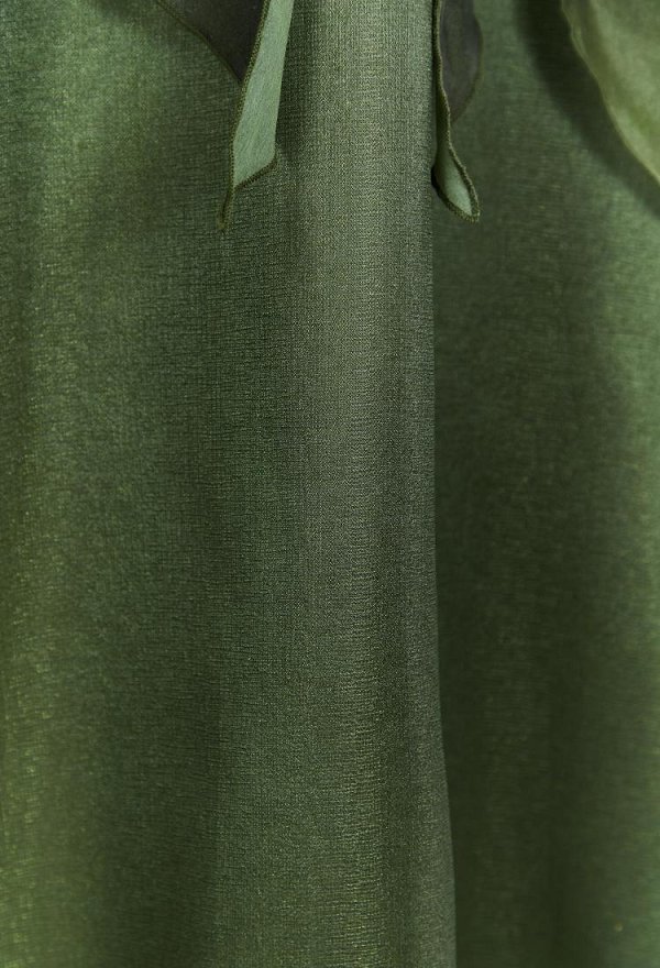 Daizbella Estilo medieval retro Dryad Elf Dress V-neck Vestido irregular con corsé y broche Daizbella Estilo medieval retro Dryad Elf Dress V-neck Vestido irregular con corsé y broche