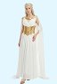 Greek Goddess Dress Sleeveless Chiffon Dress with Cape and Corset