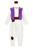 Gilet et doublure de costume de prince arabe avec pantalon et chapeau Gilet et doublure de costume de prince arabe avec pantalon et chapeau