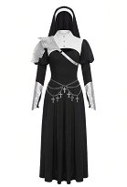 Battle Sister Outfit Dress and Crop Top with Pauldron and Gauntlets Battle Sister Outfit Dress and Crop Top with Pauldron and Gauntlets