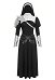 Battle Sister Outfit Dress and Crop Top with Pauldron and Gauntlets