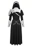 Conjunto de Hermana de Batalla con Vestido y Top Corto con Hombrera y Guanteletes