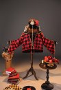 Ikezaki Misa Shinoshima Raise Default Outfit Cosplay Costume Top and Shorts with Jacket and Hat