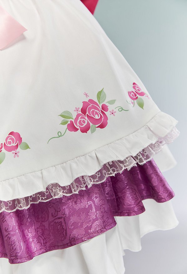 Kusuriya no Hitorigoto Neko-Neko Derivative Costume Sleeveless Top and Skirt with Apron and Sleeves