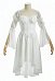 Daizbella Medieval Renaissance Retro Inner Dress White Puff Sleeve Base Dress