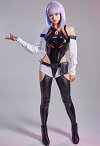 Cakuoyi Cyberpunk Lucy Cosplay Costume Bodysuit Set
