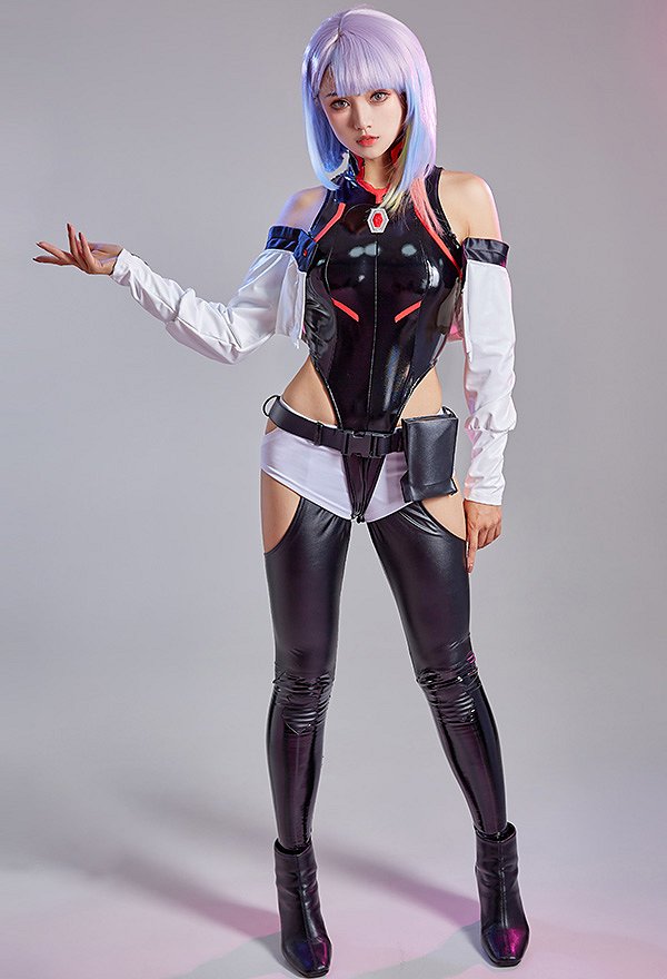 Cyberpunk Cosplay Costume de Leotardos de Lucy