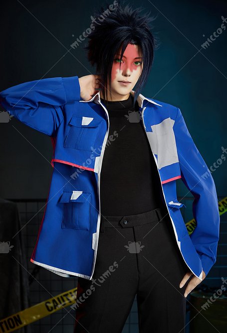 Cyberpunk 2 D Cosplay Costume Long Sleeve Jacket