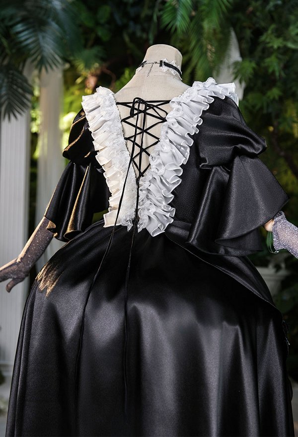 Geass CC Cosplay Vestido con medias y velo