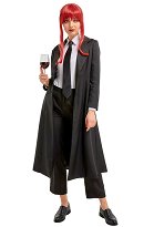 Chainsaw Costume de Cosplay Makima Set Complet avec Cravate