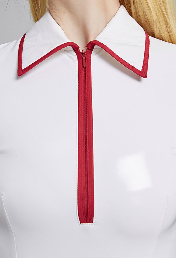 chainsaw devil Makima Power Cosplay Costume Sexy Nurse Outfit con Guantes de Sombrero chainsaw devil Makima Power Cosplay Costume Sexy Nurse Outfit con Guantes de Sombrero