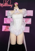 Boosette Princess King Teresa Hime King Boo Corsé y tanga con guantes y calcetines hasta el muslo Boosette Princess King Teresa Hime King Boo Corsé y tanga con guantes y calcetines hasta el muslo