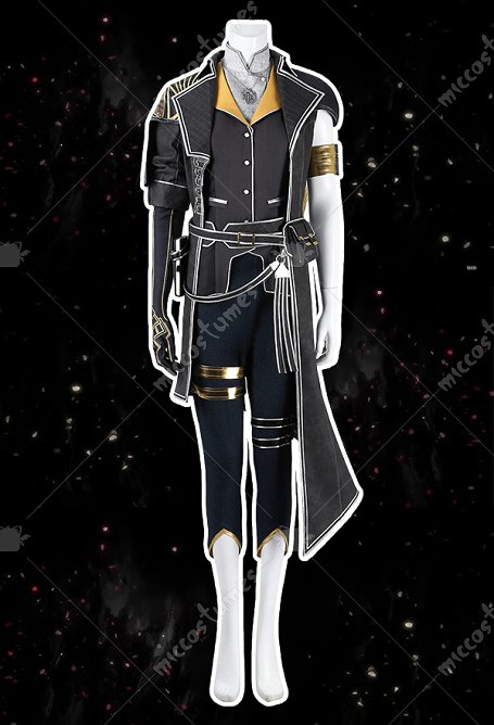 Clair Obscur: Expedition 33 Lune Cosplay Forro y chaqueta con pantalones y guantes