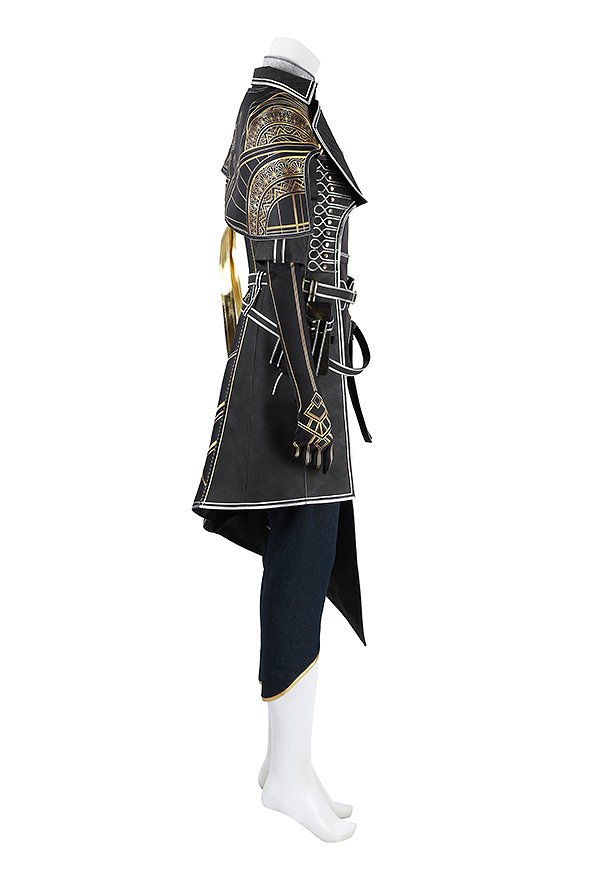 Clair Obscur: Expedition 33 Lune Cosplay Forro y chaqueta con pantalones y guantes