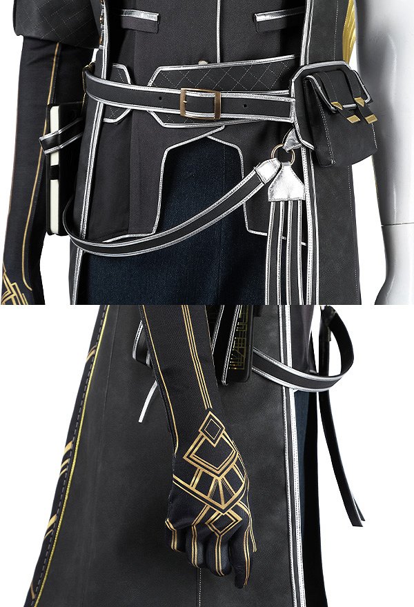Clair Obscur: Expedition 33 Lune Cosplay Forro y chaqueta con pantalones y guantes