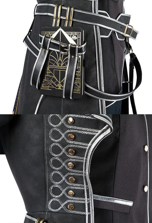 Clair Obscur: Expedition 33 Lune Cosplay Forro y chaqueta con pantalones y guantes