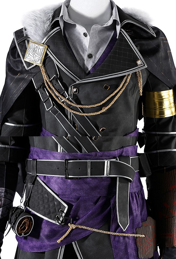 Clair Obscur Expedition 33 Verso Cosplay Chaqueta y pantalones con capa Clair Obscur Expedition 33 Verso Cosplay Chaqueta y pantalones con capa