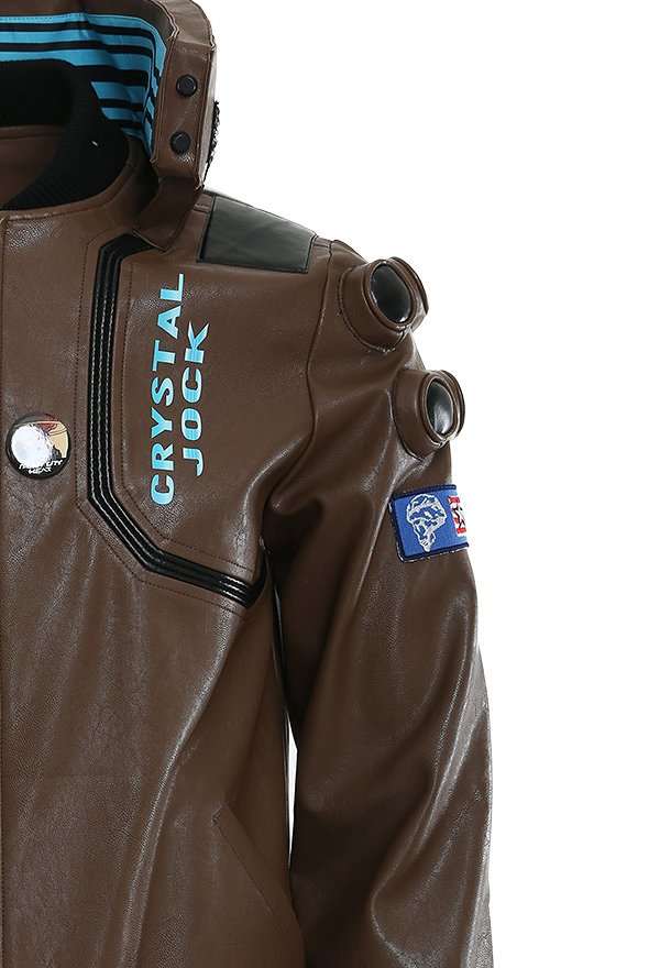 Cyberpunk 2077 V Mujer Chaqueta de Cuero de Coplay Cyberpunk 2077 V Mujer Chaqueta de Cuero de Coplay