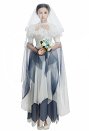 Halloween Zombie Bride Costume Corpse Bride Dress La Llorona Costume