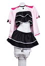 Cosmic Princess Kaguya Komazawa Noi Cosplay Kostüm Zweiteiliger Badeanzug Bandeau Top und Rock Höschen Jacke