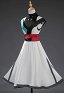 Cosmic Princess Kaguya Runami Yachiyo Stage Outfit Cosplay Kostüme mit Taillengürtel