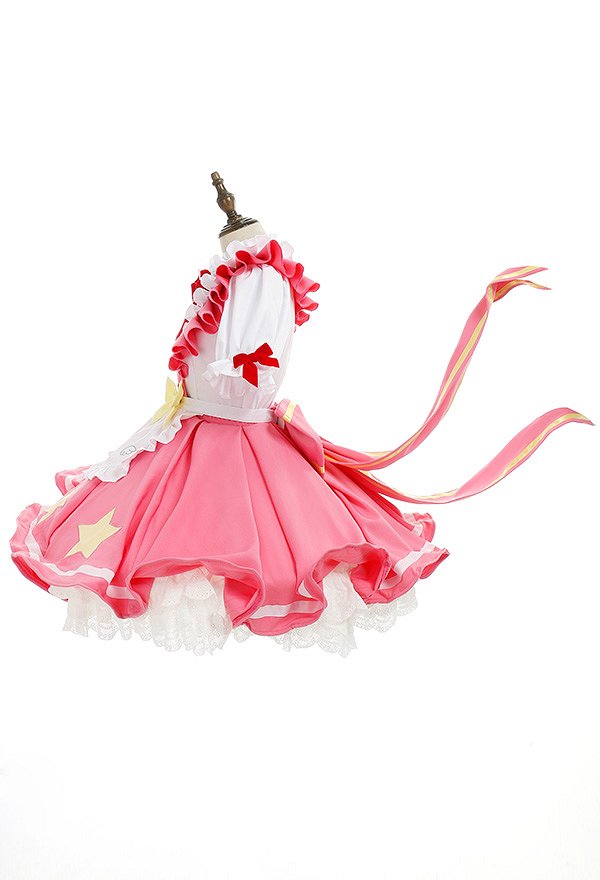 Card Captor Sakura Cosplay Kostüm Sakura Kinomoto Kawaii Dienstmädchen Outfit Cosplay Kostüm