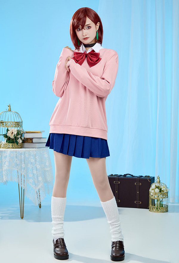 DDD Momo Ayase Cosplay disfraz uniforme escolar
