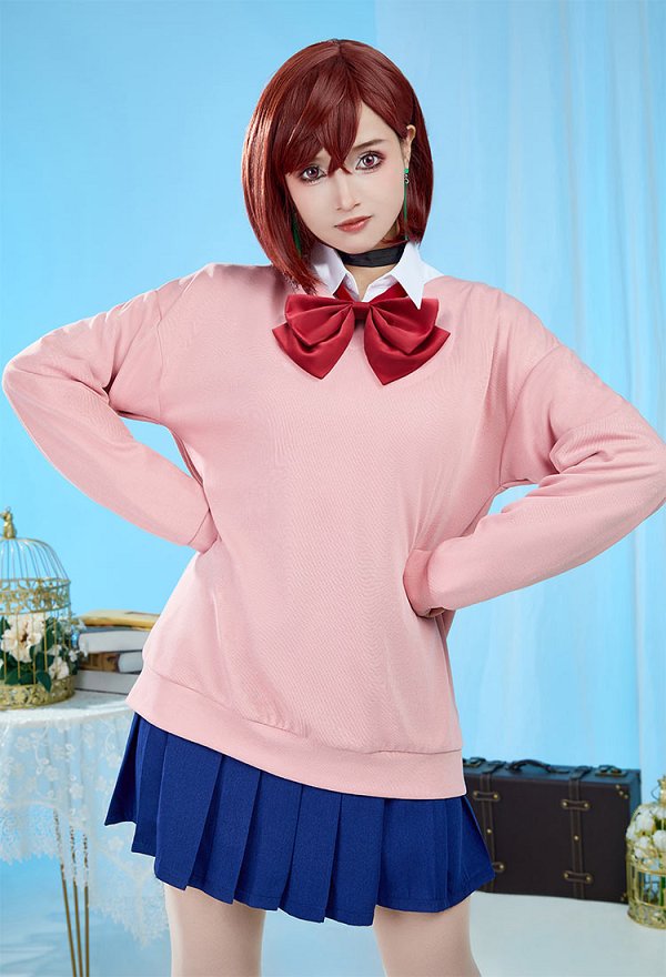 DDD Momo Ayase Cosplay disfraz uniforme escolar