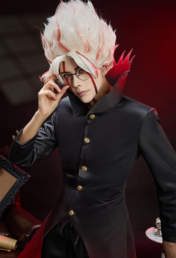DDD Ken Takakura Okarun Cosplay Costume Jacket and Pants with Belt