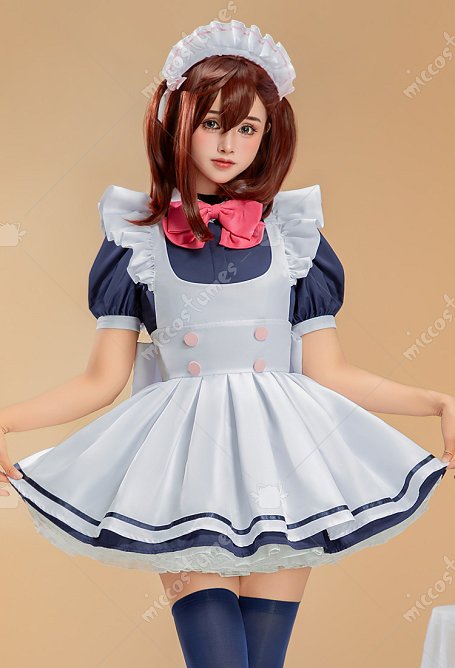 DDD Momo Ayase Cosplay Traje de sirvienta