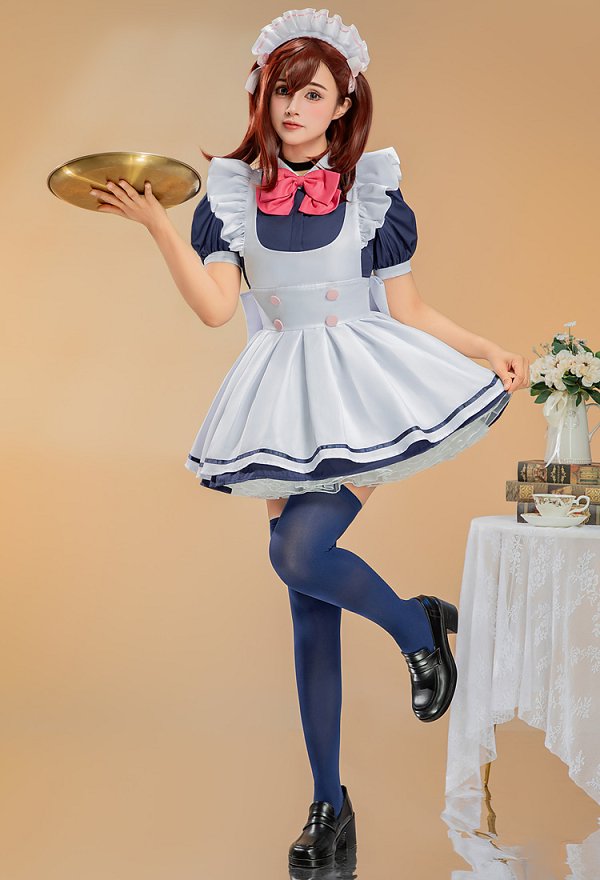 DDD Momo Ayase Cosplay Traje de sirvienta