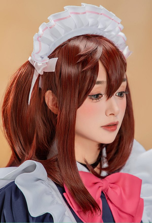 DDD Momo Ayase Cosplay Traje de sirvienta