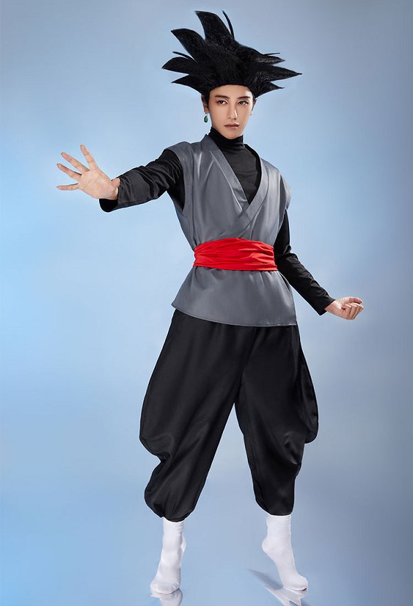 Anime Son Cosplay Costume Top and Pants with Vest and Belt Anime Son Cosplay Costume Top and Pants with Vest and Belt