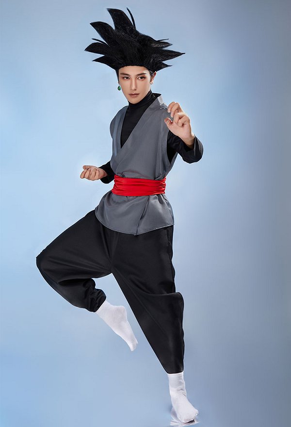 Anime Son Cosplay Costume Top and Pants with Vest and Belt Anime Son Cosplay Costume Top and Pants with Vest and Belt