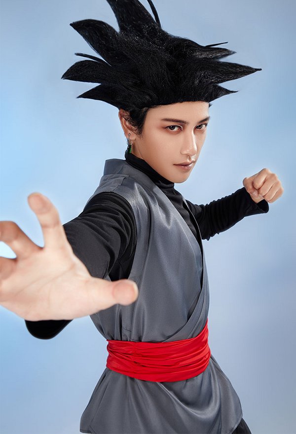 Anime Son Cosplay Costume Top and Pants with Vest and Belt Anime Son Cosplay Costume Top and Pants with Vest and Belt